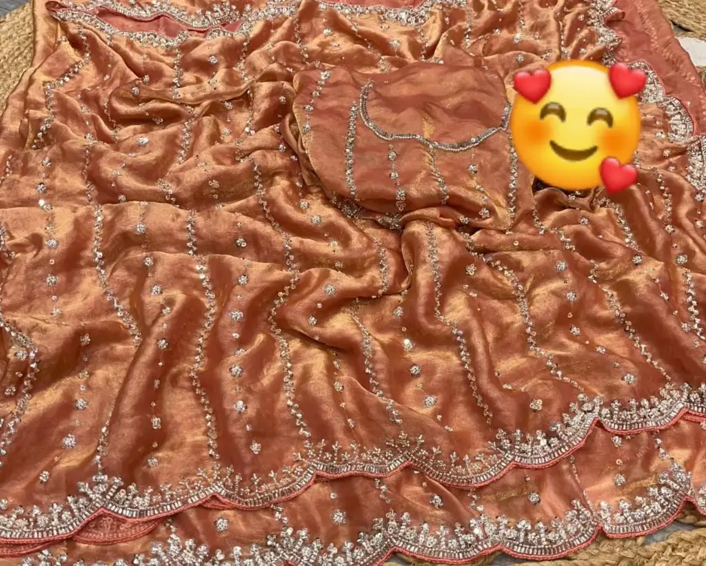 Trending hand work saree ❤️  