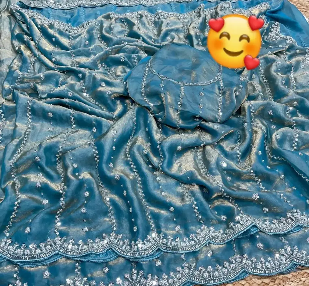 Trending hand work saree ❤️    