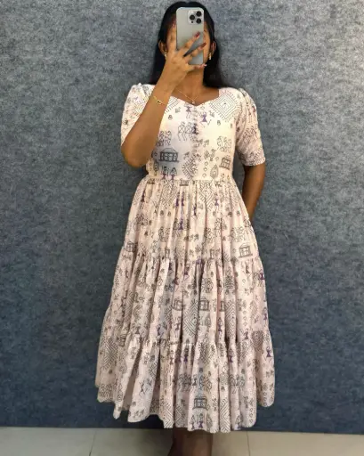 Village Print Hokoba maxi😍 