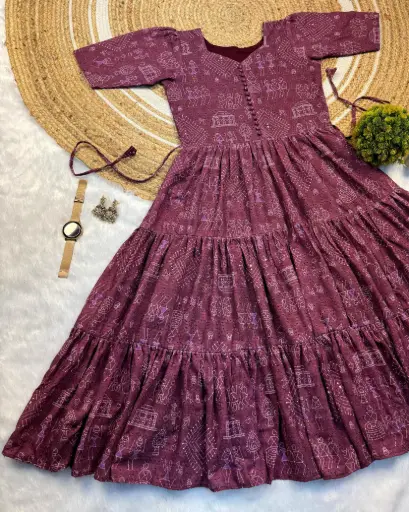 Village Print Hokoba maxi😍 