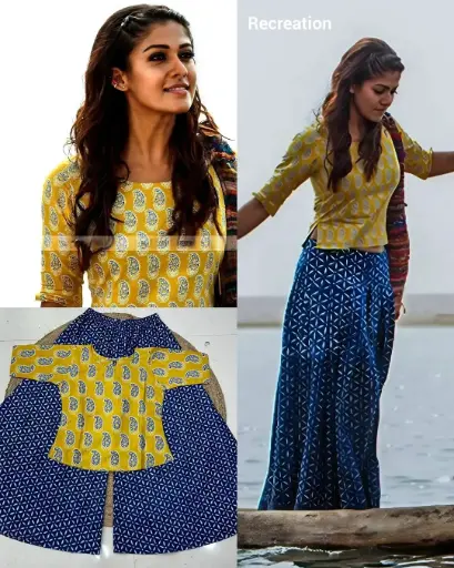 Nanum rowdy dhan Nayan mam outfit 😍
