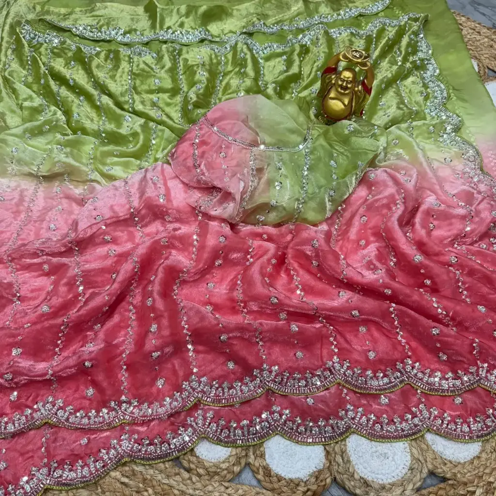 Trending Space Silk Saree 😍  