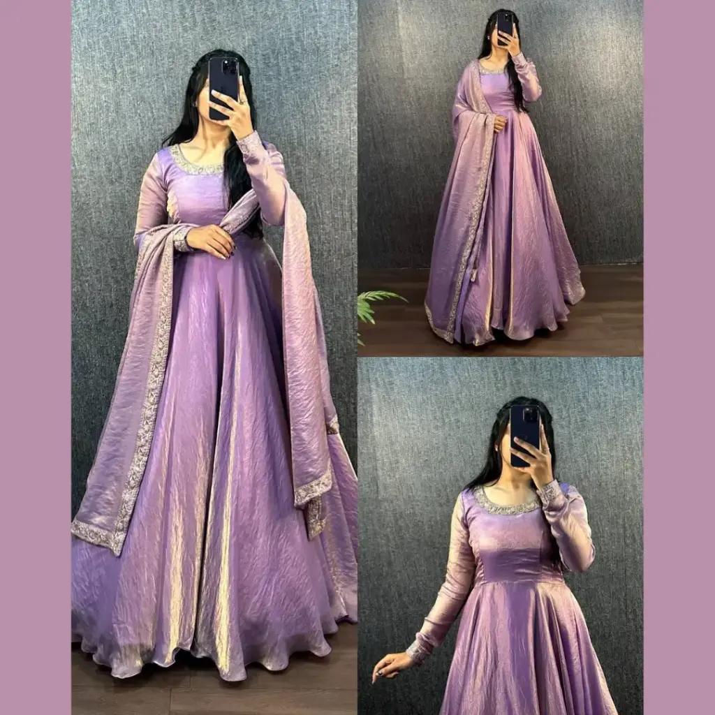 SPACE SILK GOWN