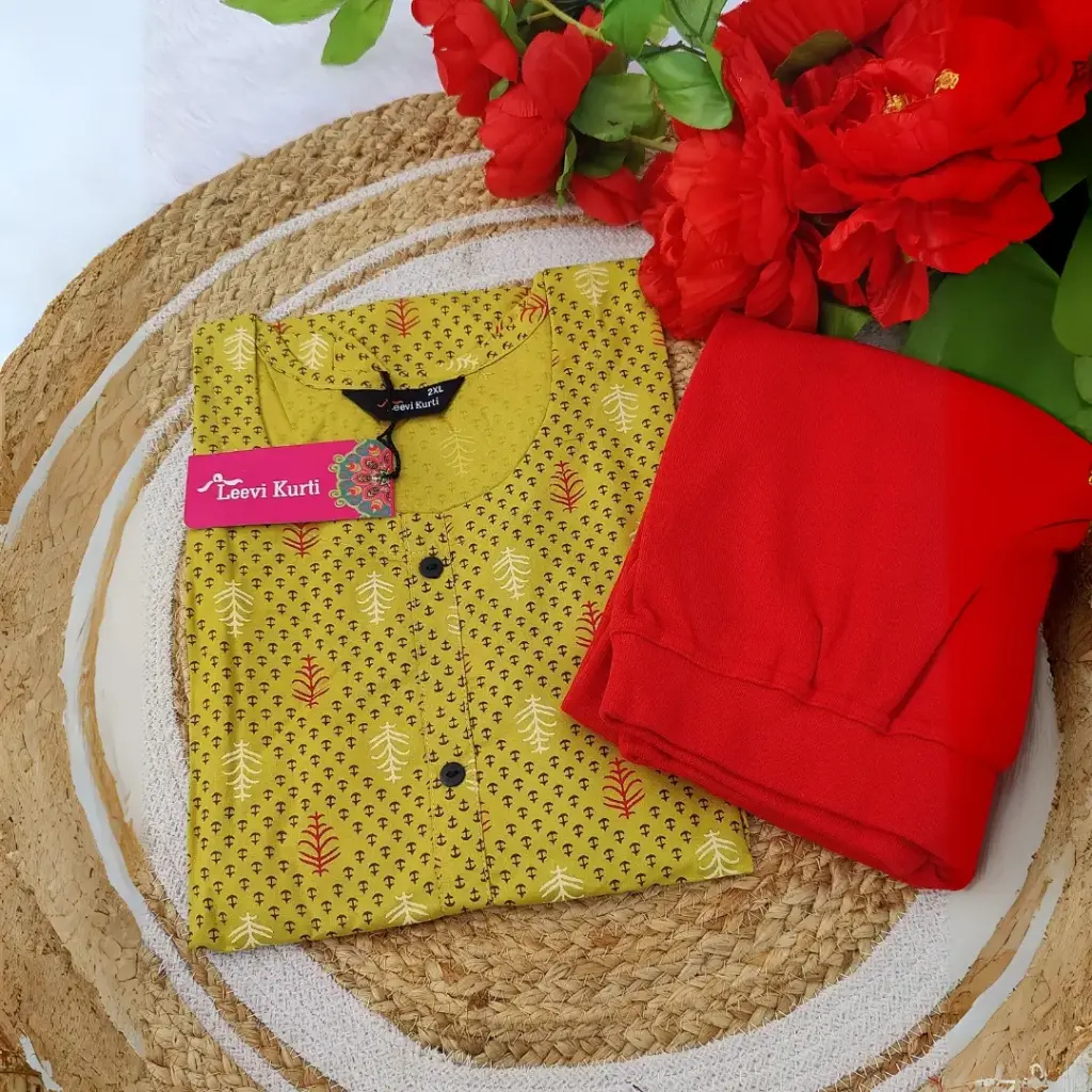 BRANDED RAYON KURTI  