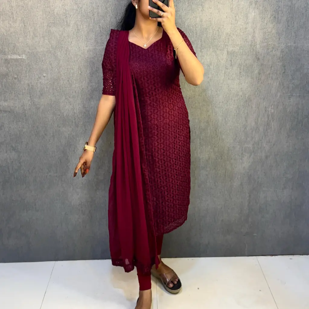 HAKOBA KURTI WITH DUPATTA  