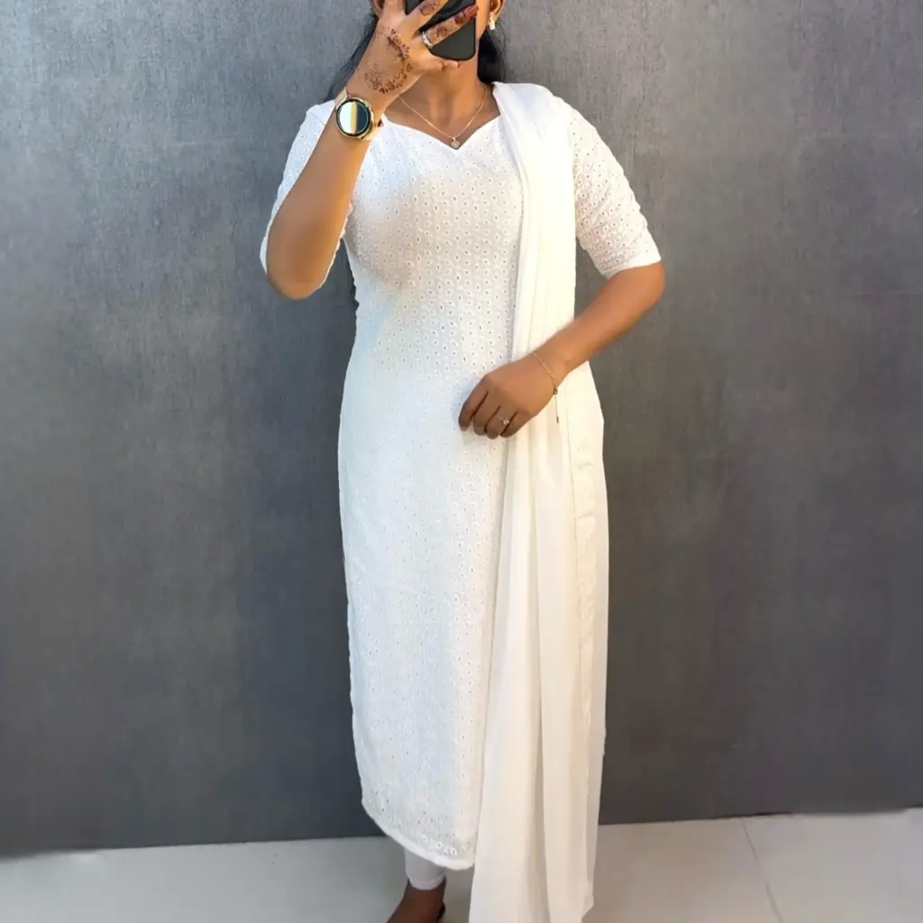 HAKOBA KURTI WITH DUPATTA    