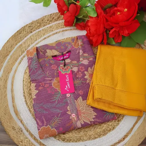  BRANDED TISSUE KURTIS
