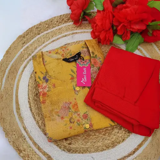  BRANDED TISSUE KURTIS 