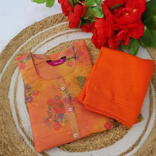  BRANDED TISSUE KURTIS  