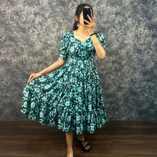 SUMMER TIERED DRESS